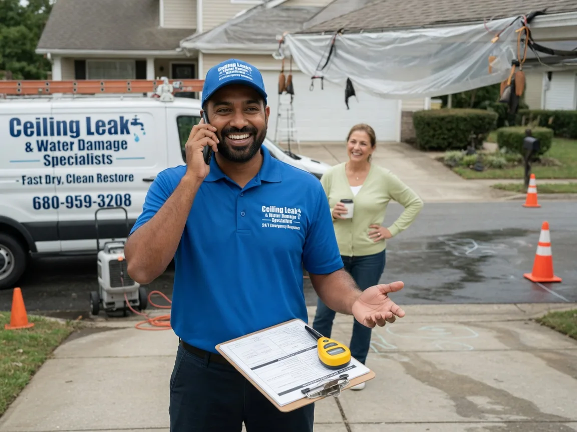 Ceiling Leak Cleanup Brookings, SD FAQs